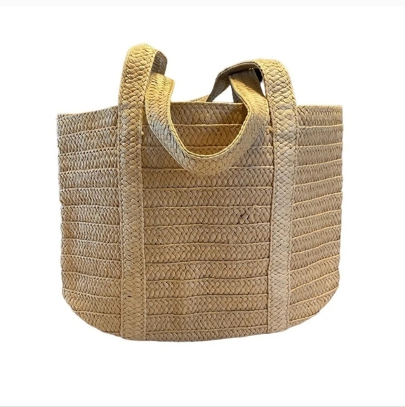 Draper James Everyday Straw Shoulder bag NWT - Picture 2 of 8